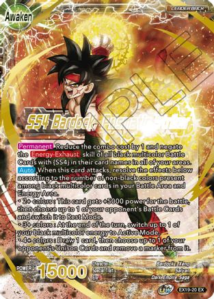 Image of Bardock // SS4 Bardock, Prismatic Striker (EX19-20) - Special Anniversary Set 2021