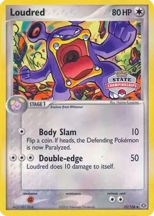 Image of Loudred 35/106 (State Championships) 035/106  League & Championship Cards - Promo
