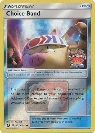 Image of Choice Band 121a/145  - Reverse Holofoil League & Championship Cards - Promo