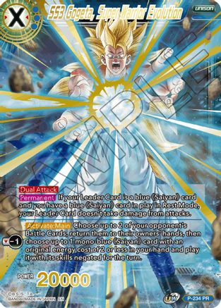 Image of SS3 Gogeta, Super Warrior Evolution (Alternate Art) (P-234) - Special Anniversary Set 2021