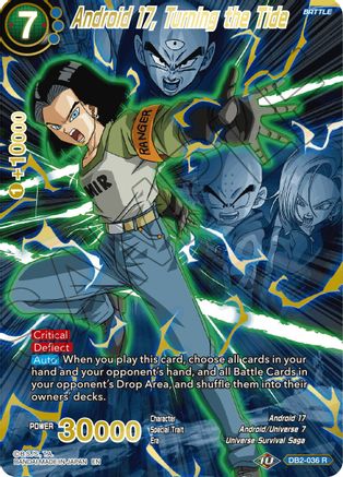 Image of Android 17, Turning the Tide (Alternate Art) (DB2-036) - Special Anniversary Set 2021