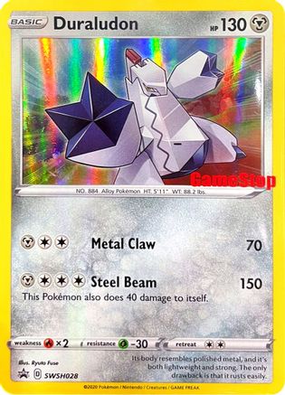 Image of Duraludon SWSH028  - Holofoil Miscellaneous Cards & Products - Promo
