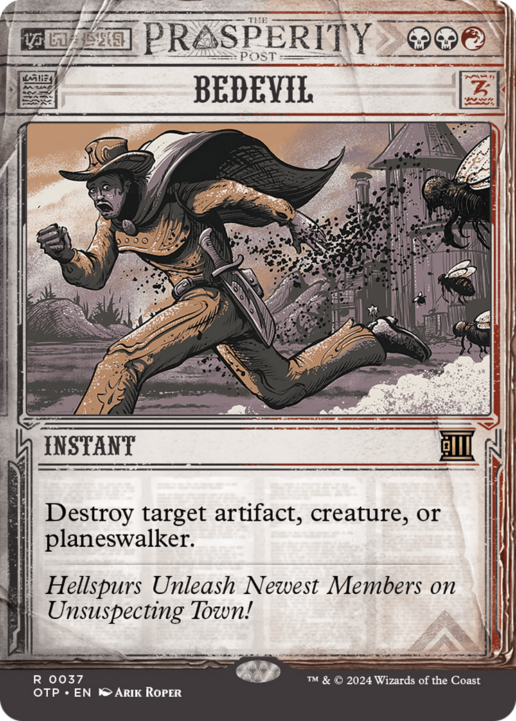 Image of Bedevil (OTP-037) - Breaking News: (Showcase) (Borderless)