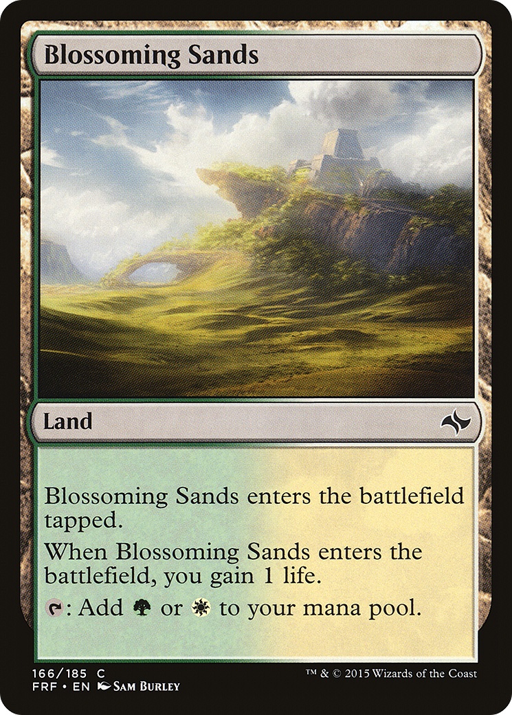 Image of Blossoming Sands (FRF-166) - Fate Reforged