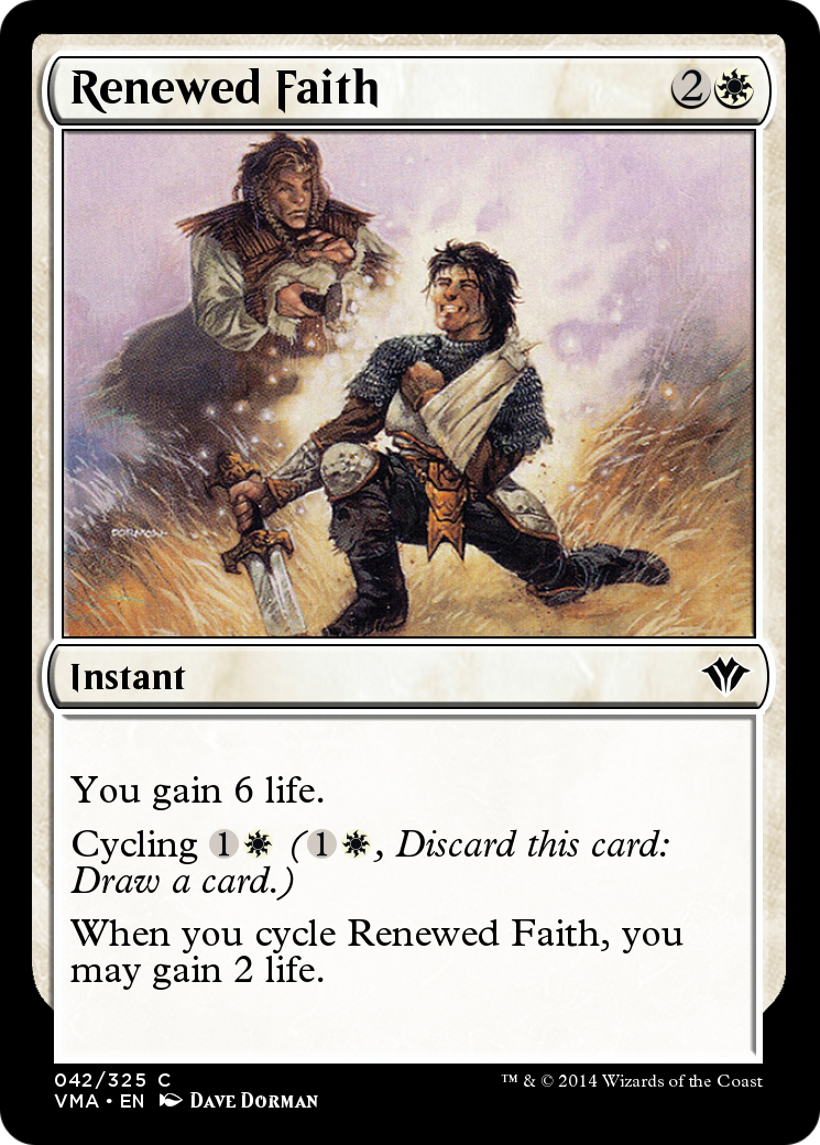 Image of Renewed Faith (VMA-042) - Vintage Masters