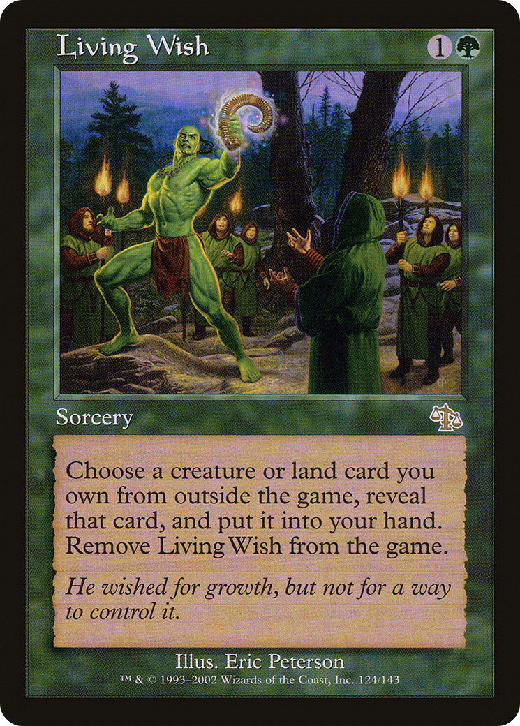 Image of Living Wish (JUD-124) - Judgment