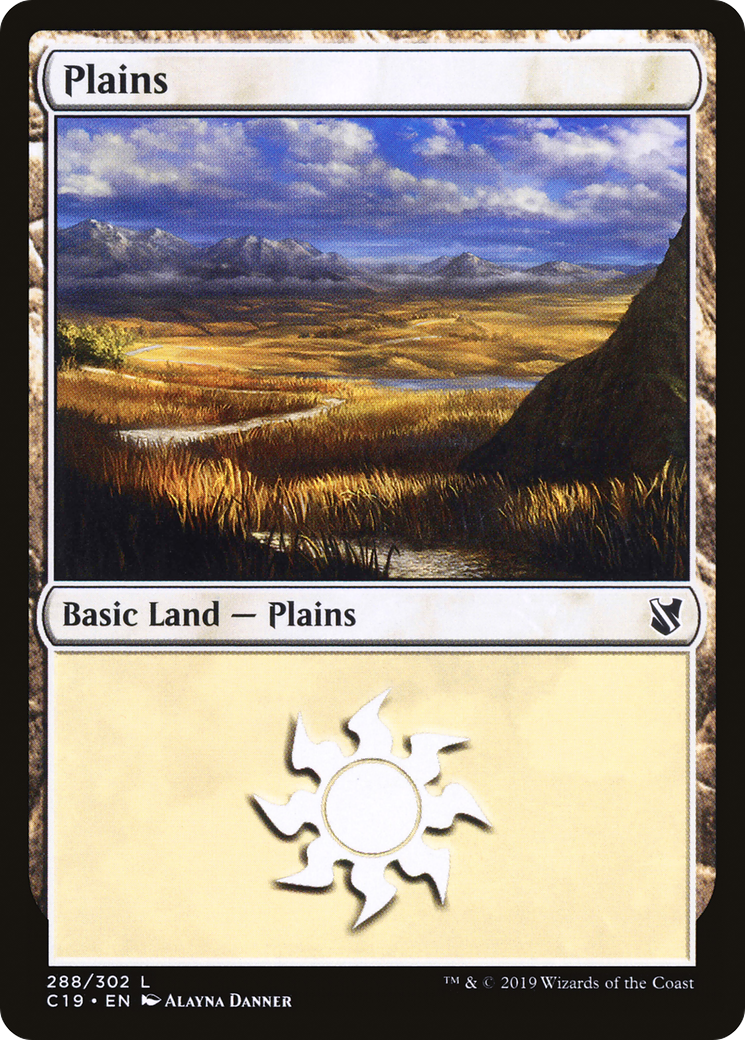 Image of Plains (288) (C19-288) - Commander 2019
