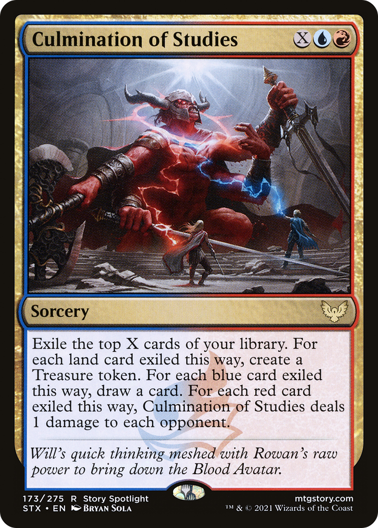 Image of Culmination of Studies (STX-173) - Strixhaven: School of Mages Foil