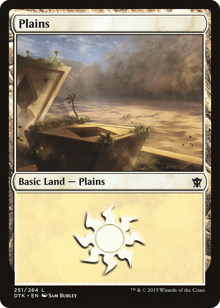 Image of Plains (251) (DTK-251) - Dragons of Tarkir