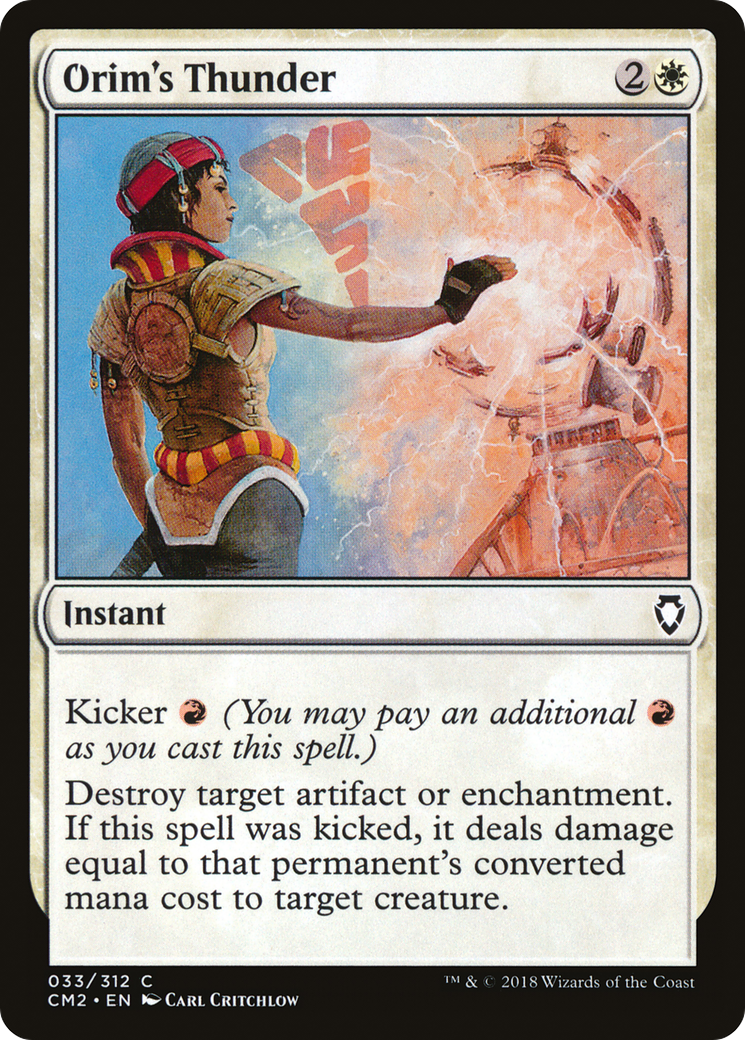 Image of Orim's Thunder (CM2-033) - Commander Anthology Volume II