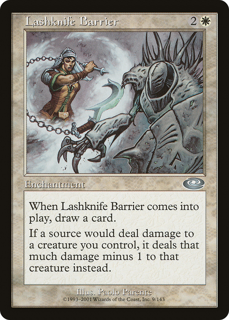 Image of Lashknife Barrier (PLS-009) - Planeshift