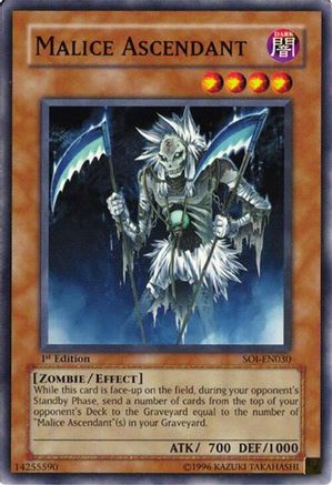 Image of Malice Ascendant (SOI-EN030) - Shadow of Infinity 1st Edition