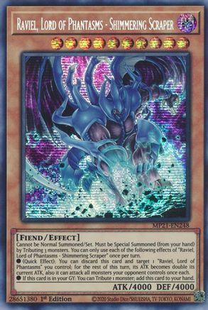Image of Raviel, Lord of Phantasms - Shimmering Scraper (MP21-EN248) - 2021 Tin of Ancient Battles 1st Edition