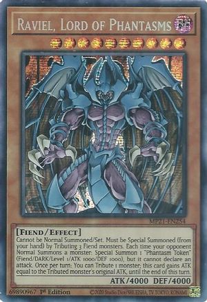 Image of Raviel, Lord of Phantasms (MP21-EN254) - 2021 Tin of Ancient Battles 1st Edition