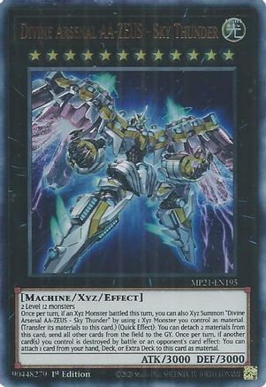 Image of Divine Arsenal AA-ZEUS - Sky Thunder (MP21-EN195) - 2021 Tin of Ancient Battles 1st Edition