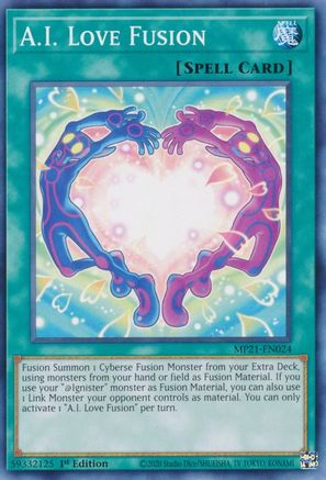 Image of A.I. Love Fusion (MP21-EN024) - 2021 Tin of Ancient Battles 1st Edition