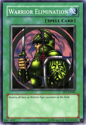 Image of Warrior Elimination (TP7-EN002) - Tournament Pack 7 Unlimited