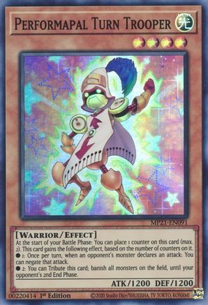 Image of Performapal Turn Trooper (MP21-EN091) - 2021 Tin of Ancient Battles 1st Edition