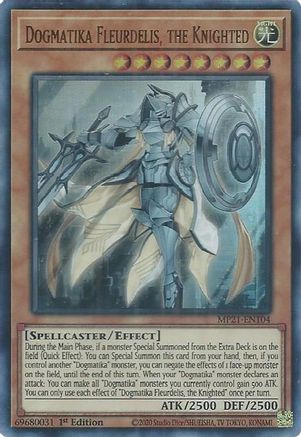 Image of Dogmatika Fleurdelis, the Knighted (MP21-EN104) - 2021 Tin of Ancient Battles 1st Edition