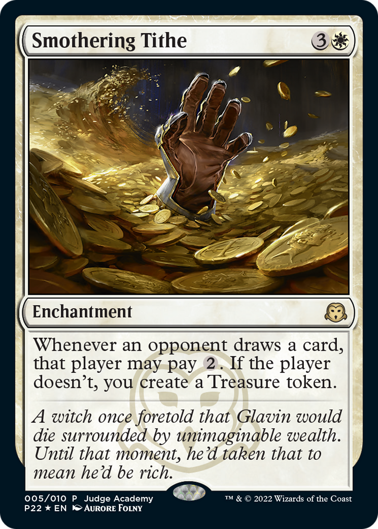 Image of Smothering Tithe (JDG-005) - Judge Gift Cards 2022 Foil