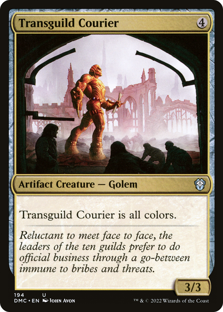 Image of Transguild Courier (DMC-194) - Dominaria United Commander
