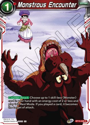 Image of Monstrous Encounter (BT15-026) - Saiyan Showdown