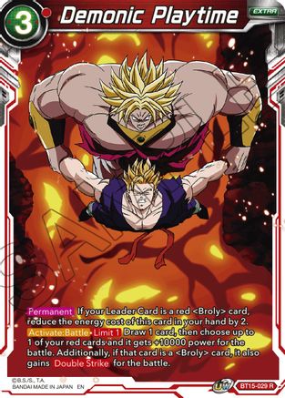 Image of Demonic Playtime (BT15-029) - Saiyan Showdown