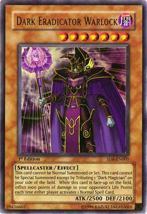 Image of Dark Eradicator Warlock (SD6-EN001) - Structure Deck: Spellcaster's Judgment Unlimited