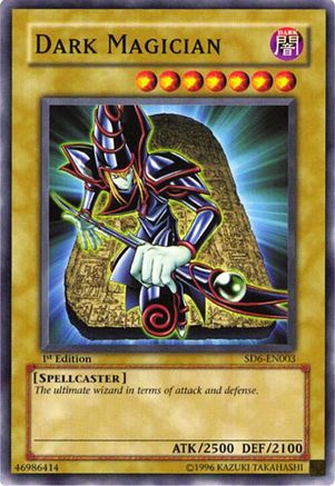 Image of Dark Magician (SD6-EN003) - Structure Deck: Spellcaster's Judgment 1st Edition