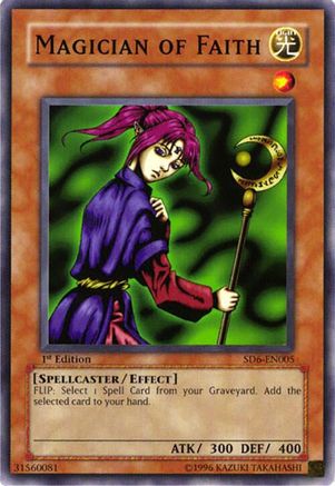 Image of Magician of Faith (SD6-EN005) - Structure Deck: Spellcaster's Judgment 1st Edition