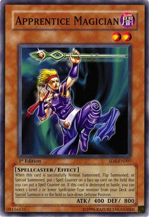 Image of Apprentice Magician (SD6-EN007) - Structure Deck: Spellcaster's Judgment 1st Edition