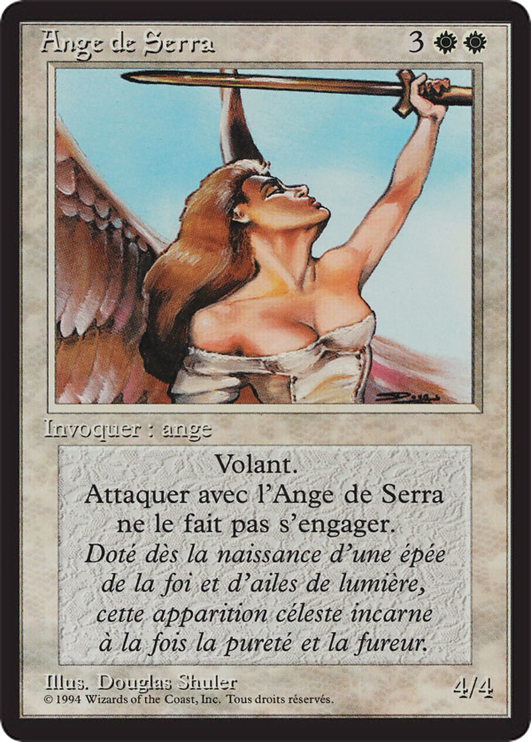 Image of Serra Angel (FBB-) - Foreign Black Border