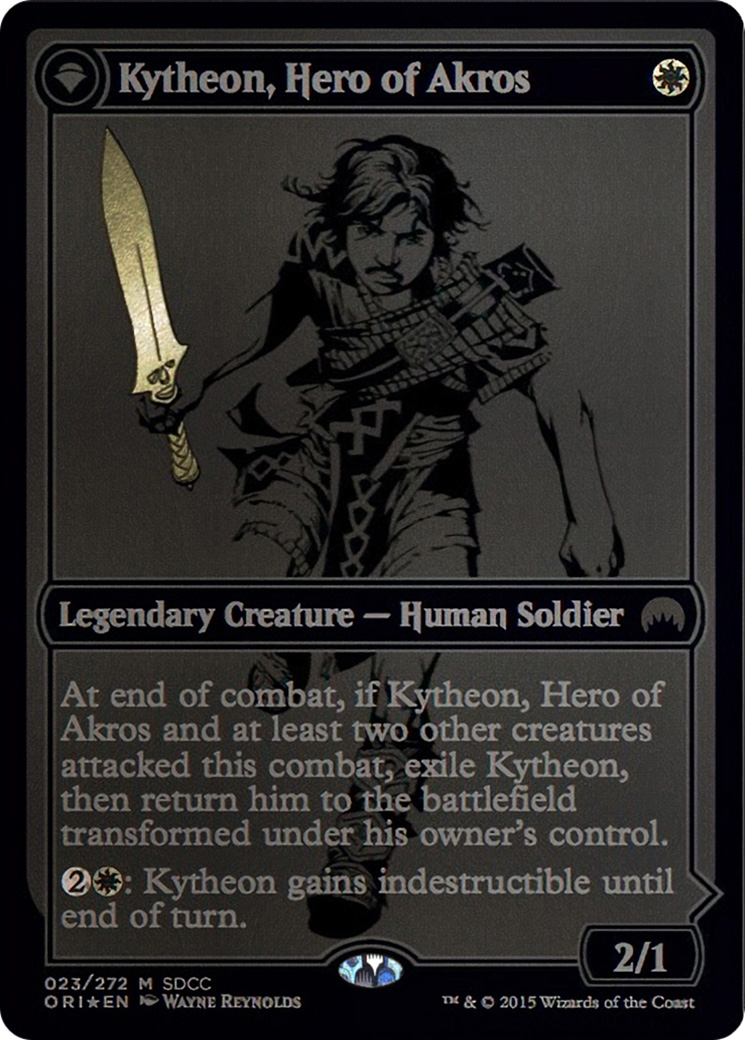 Image of Kytheon, Hero of Akros (SDCC 2015 Exclusive) (PS15-023) - San Diego Comic-Con 2015: (originpwdfc) Foil