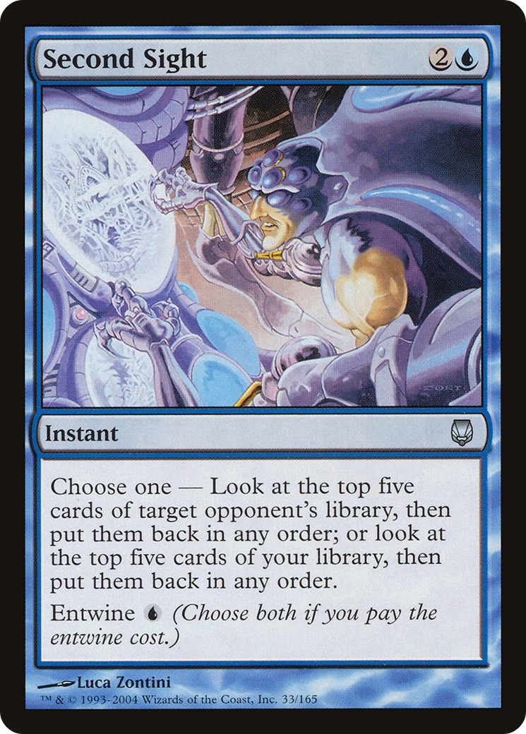 Image of Second Sight (DST-033) - Darksteel