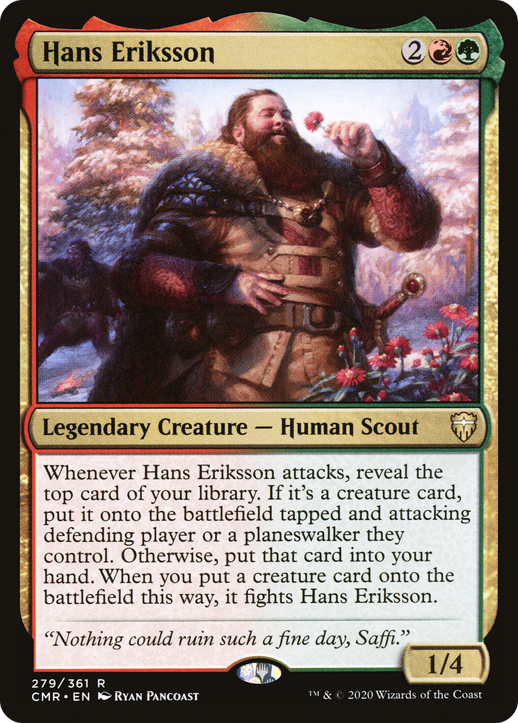 Image of Hans Eriksson (CMR-279) - Commander Legends Foil