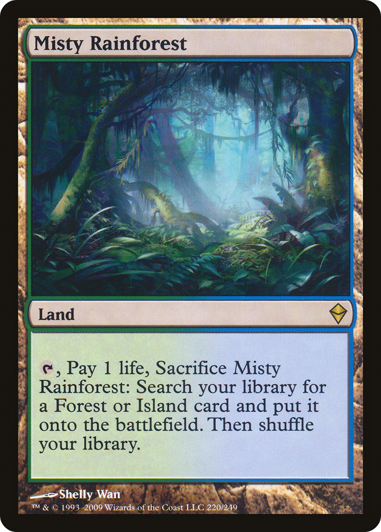 Image of Misty Rainforest (ZEN-220) - Zendikar