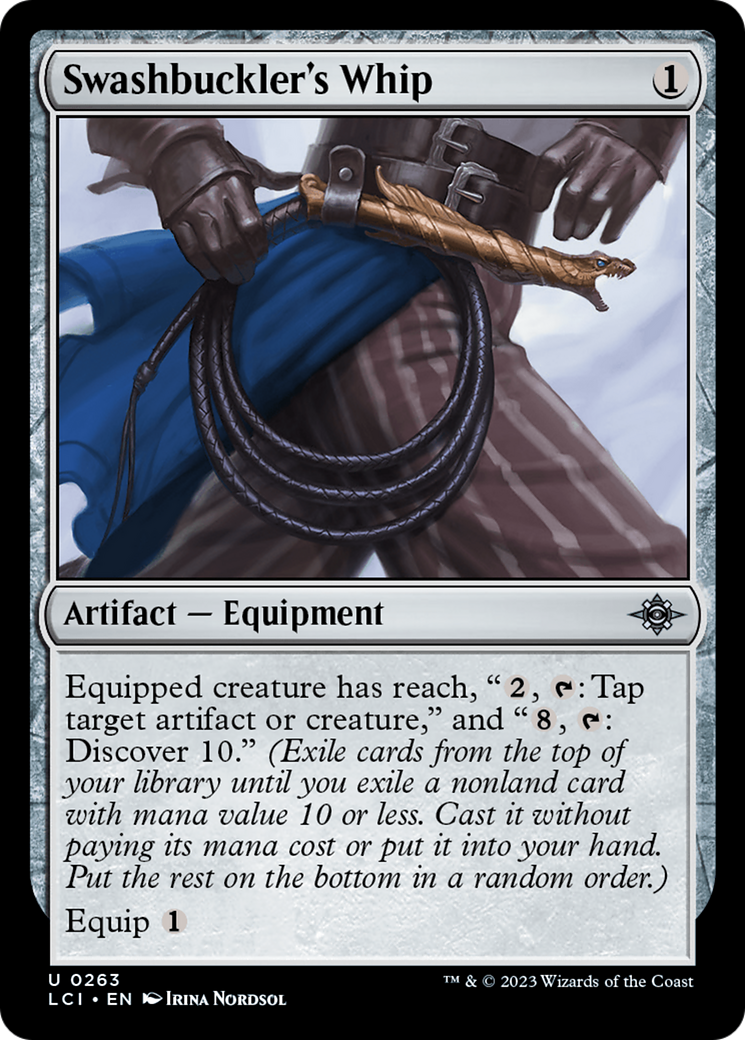 Image of Swashbuckler's Whip (LCI-263) - The Lost Caverns of Ixalan Foil