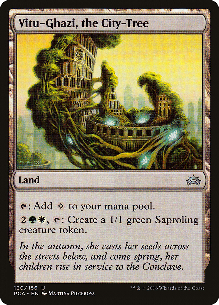 Image of Vitu-Ghazi, the City-Tree (PCA-130) - Planechase Anthology