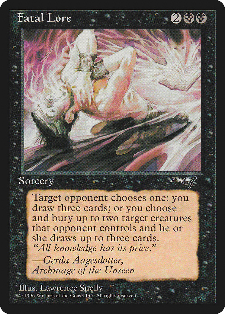 Image of Fatal Lore (ALL-) - Alliances