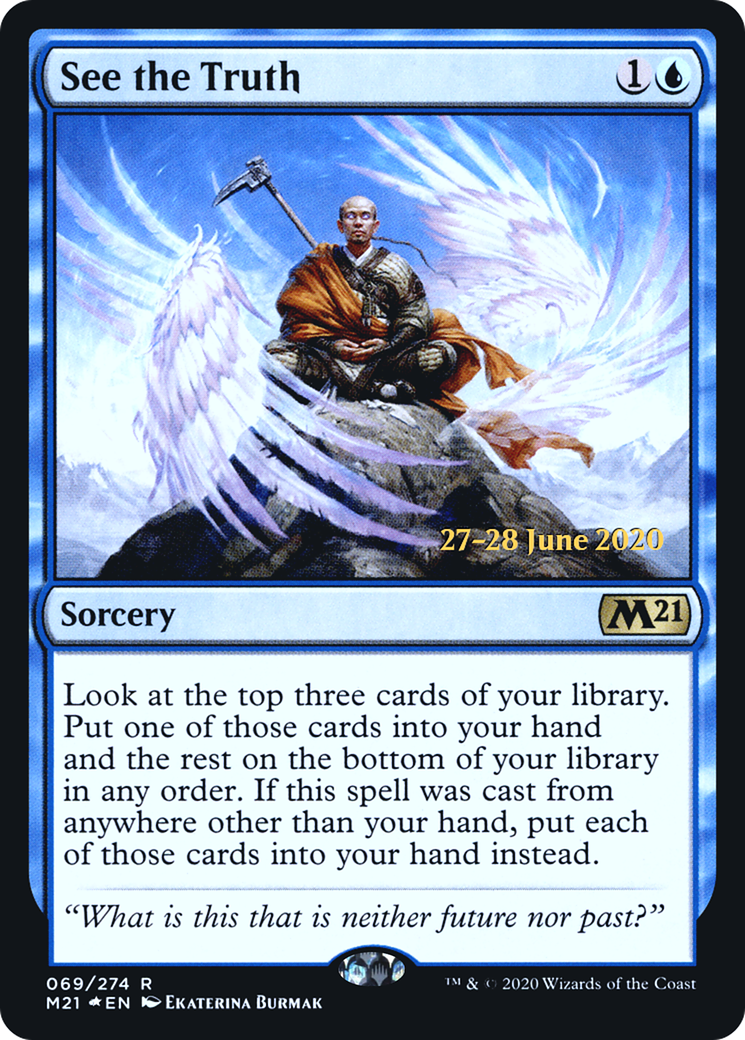 Image of See the Truth (PRE-069) - Core Set 2021 Promos Foil