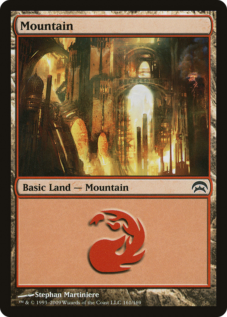Image of Mountain (161) (HOP-161) - Planechase