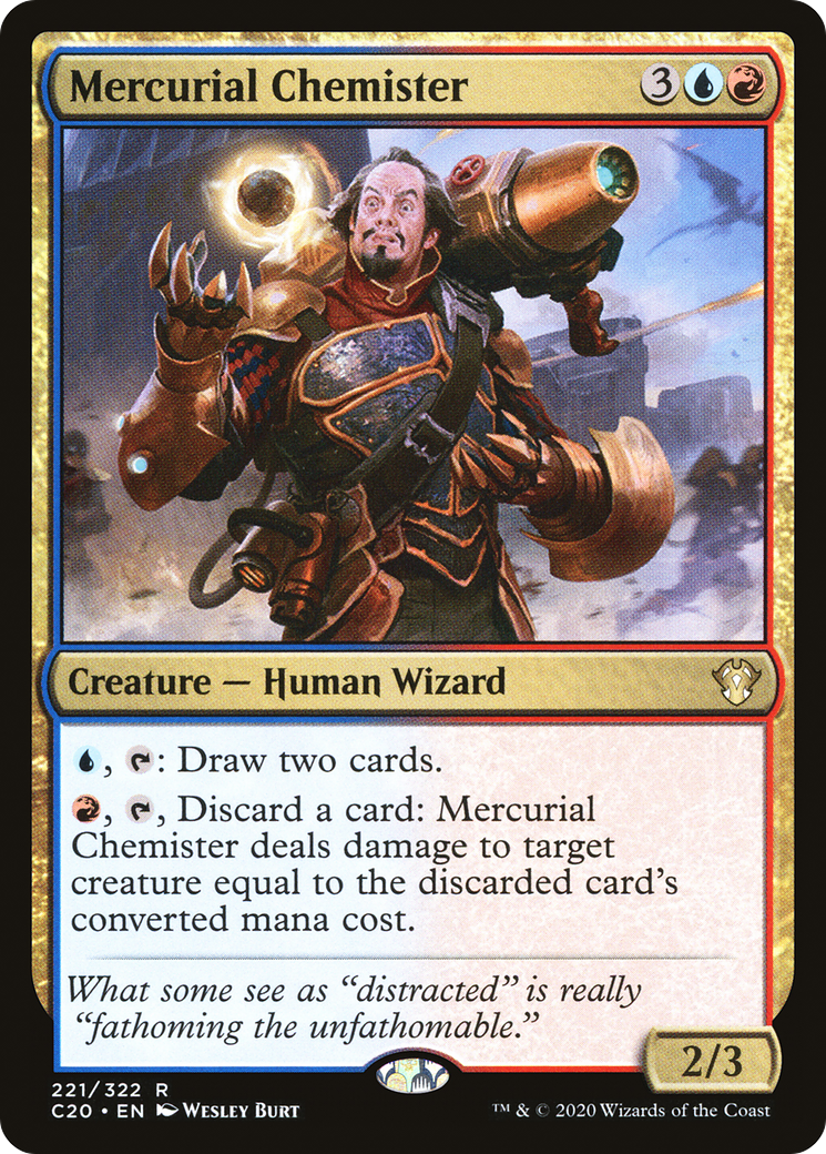 Image of Mercurial Chemister (C20-221) - Commander 2020