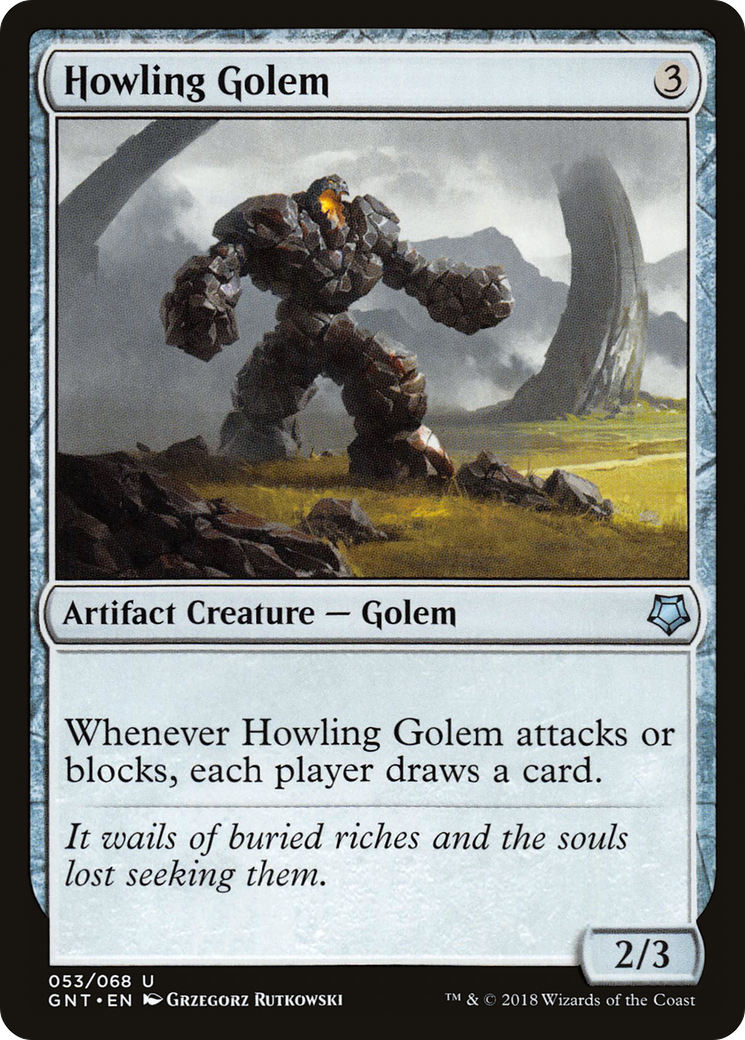 Image of Howling Golem (GNT-053) - Game Night