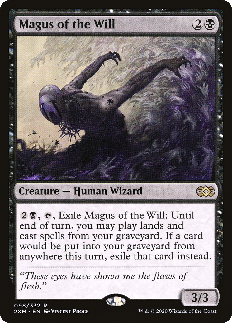 Image of Magus of the Will (2XM-098) - Double Masters Foil
