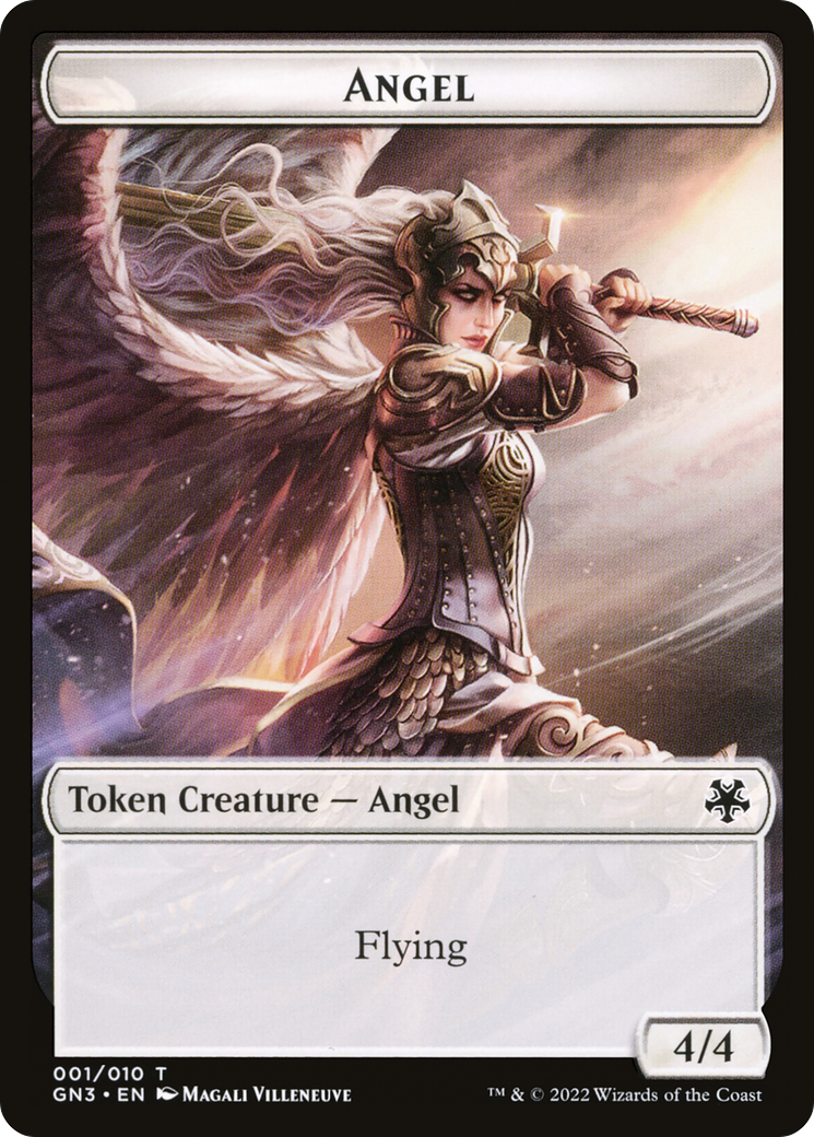 Image of Angel (TGN3-001) - Game Night: Free-for-All Tokens Foil