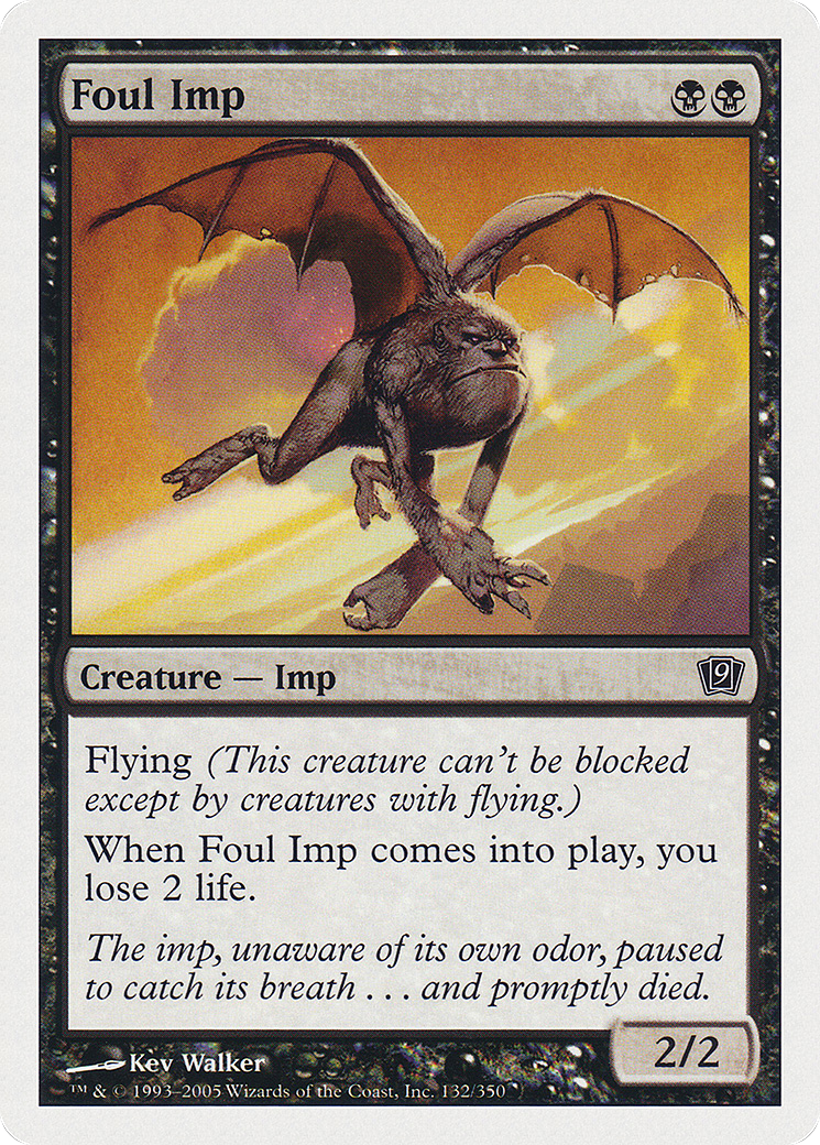 Image of Foul Imp (9ED-132) - 9th Edition