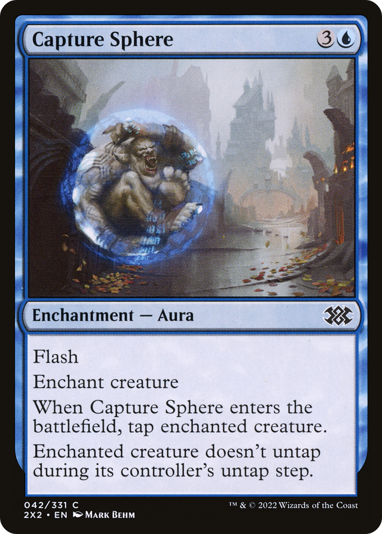Image of Capture Sphere (2X2-042) - Double Masters 2022 Foil