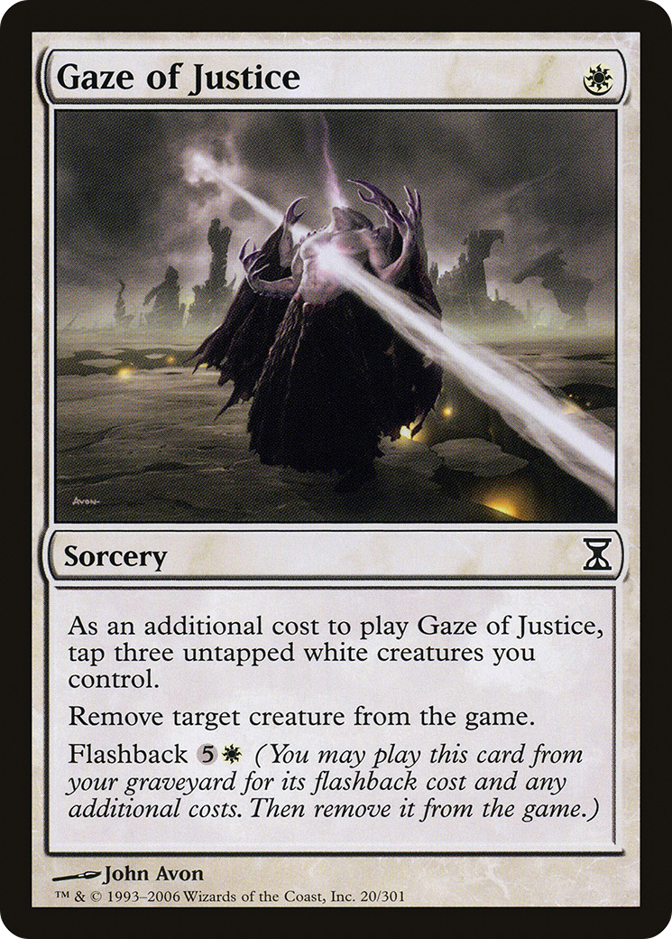 Image of Gaze of Justice (TSP-020) - Time Spiral