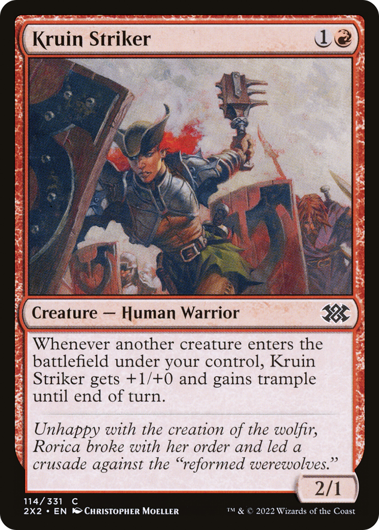 Image of Kruin Striker (2X2-114) - Double Masters 2022 Foil