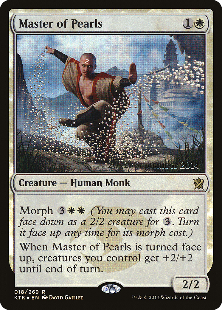 Image of Master of Pearls (PRE-018) - Khans of Tarkir Promos Foil
